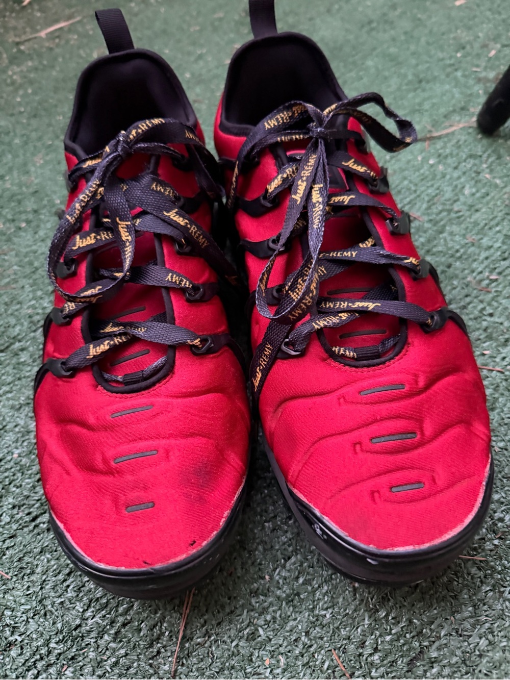 Nike Men’s Red and Black Athletic Sneakers